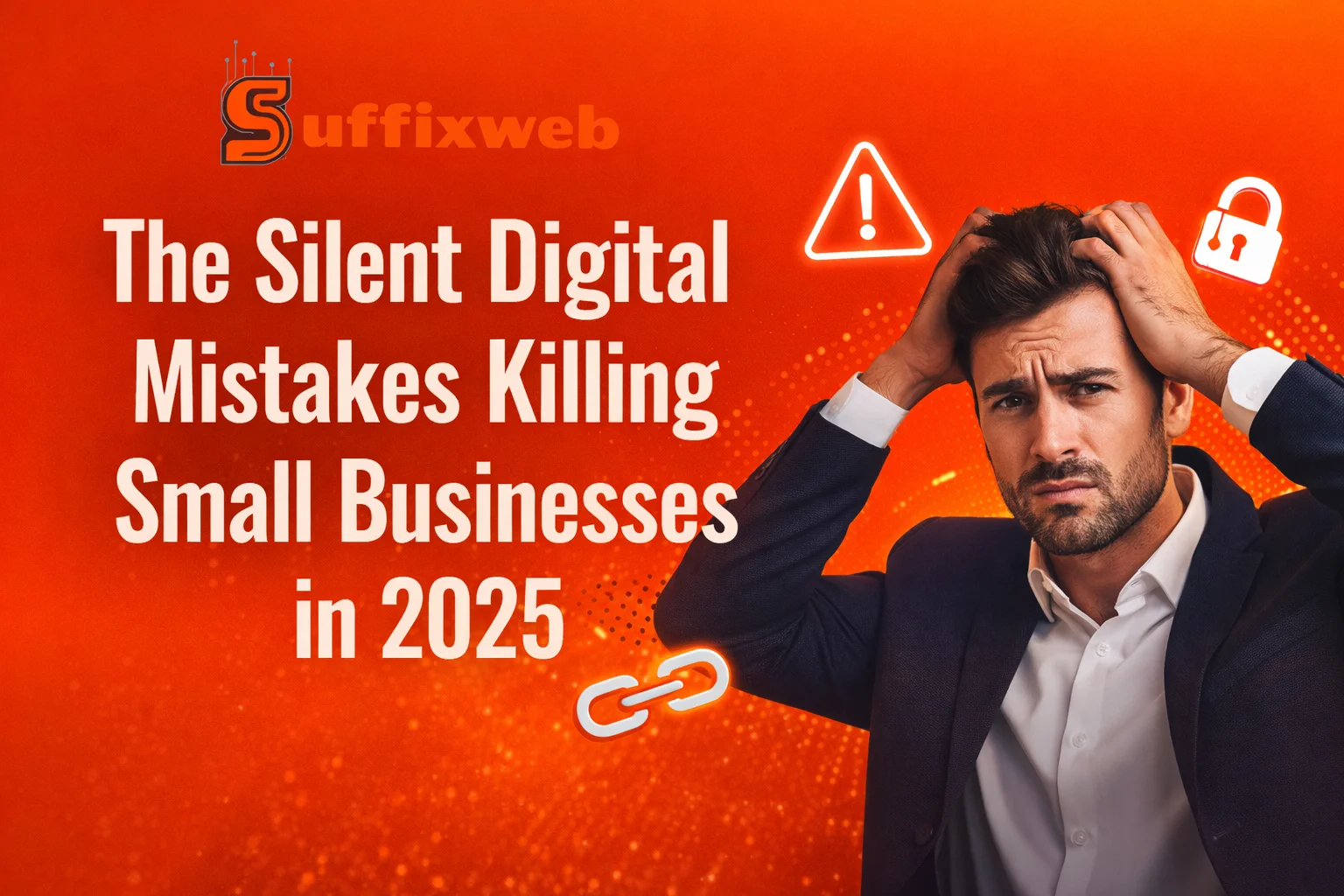 A picture a frustrated CEO-Suffixweb digital services